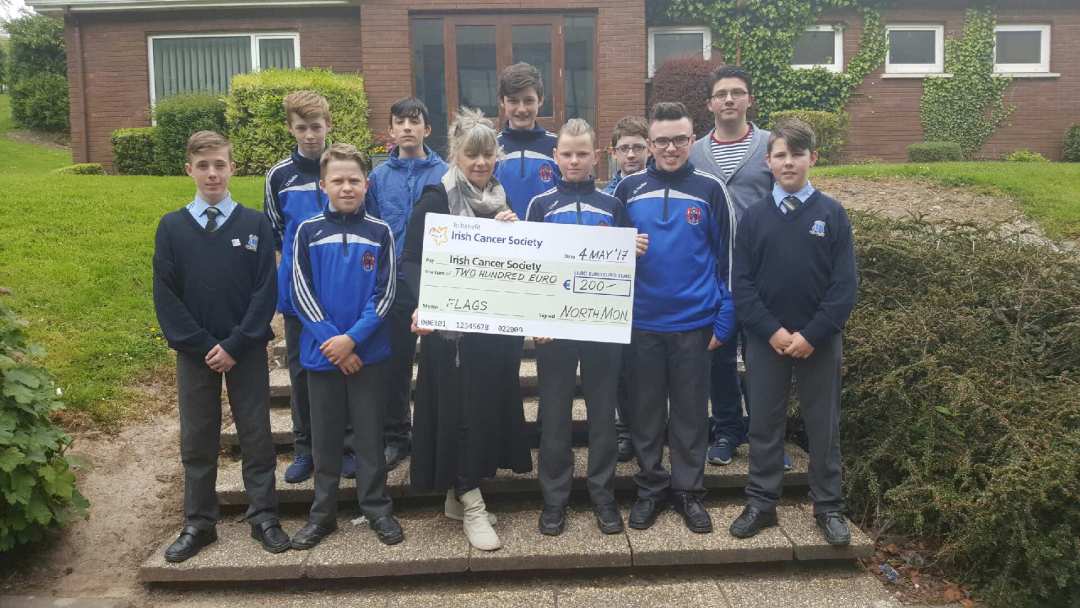 History Club Raises €200 for Irish Cancer Society