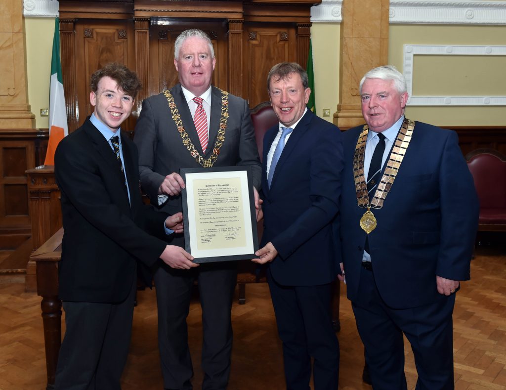 PPU Presentation to Tony Fitzgerald - Lord Mayor 2018 - 2019