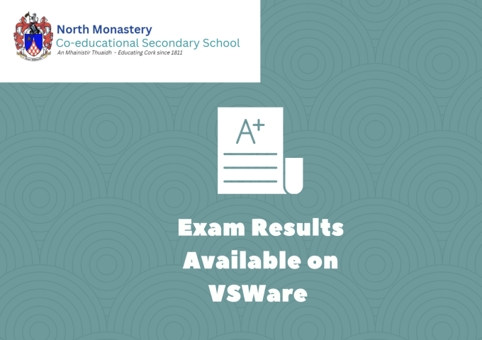 Exam Results Available on VSWare - North Monastery Co-educational ...
