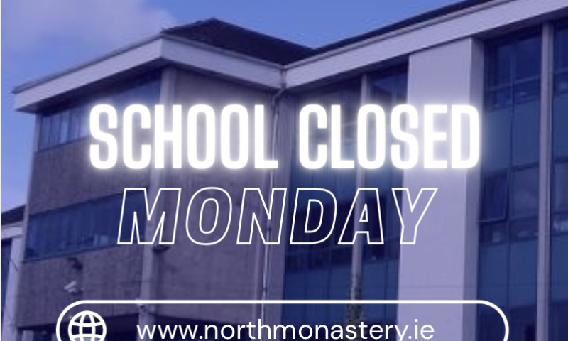 School Closed: Monday, September 28th