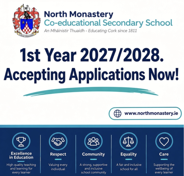 1st Year 2027/2028: Accepting Applications Now!